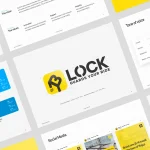 blockcity.tech startup visual identity system